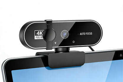 4K Webcam Video Camera for PC Laptop