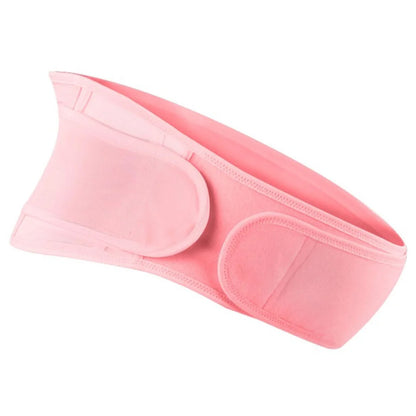 Adjustable Pregnancy Belly Band Breathable Maternity Belt Back Pelvic Support-Pink