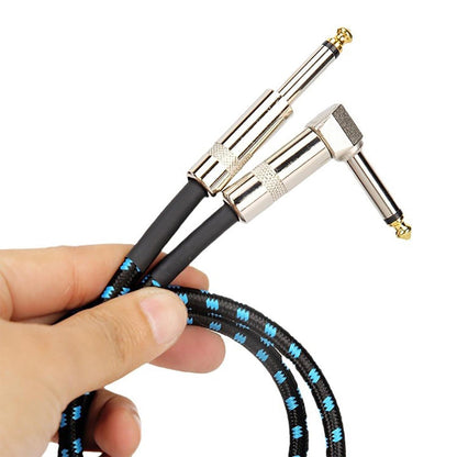 3m Electric Guitar Cord Cable 6.35mm Jacks For Amp Pedals Instrument