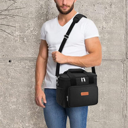 Insulated Lunch Tote Cooling Lunch Box Bag for Home Office Picnic