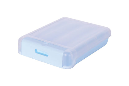 Automatic Scrolling Egg Storage Box Removable Egg Dispenser-Blue