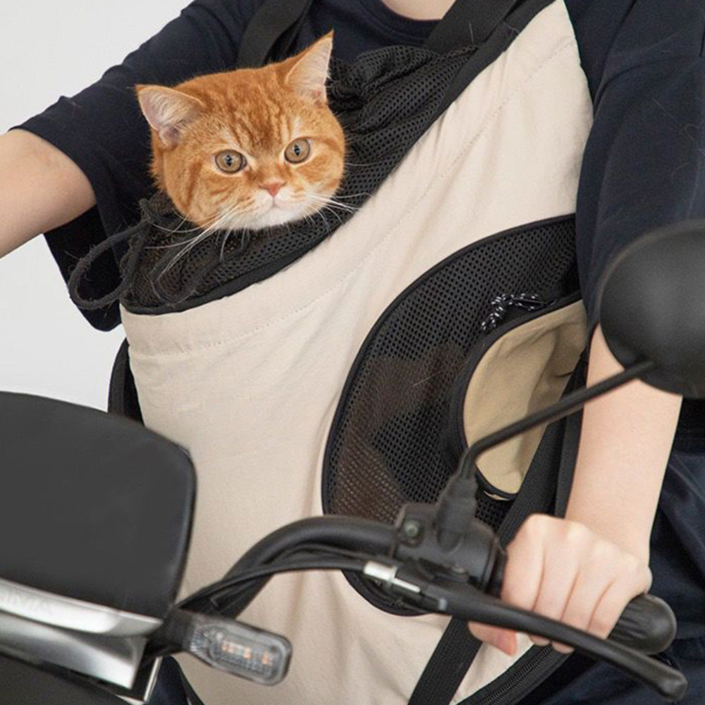 Breathable Pet Front Carrier Hands-Free Cat Small Dog Backpack
