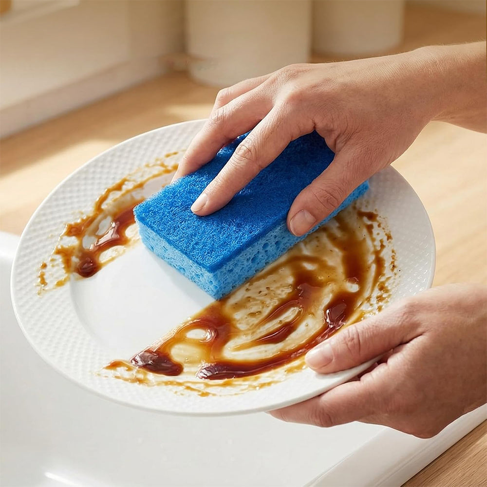12Pack Dual Side Kitchen Sponges