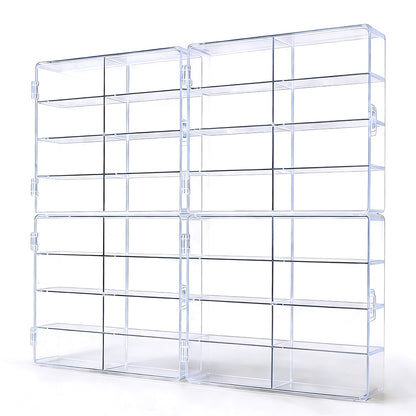 Car Model Display Case Clear Storage Rack for Toy Car Collection