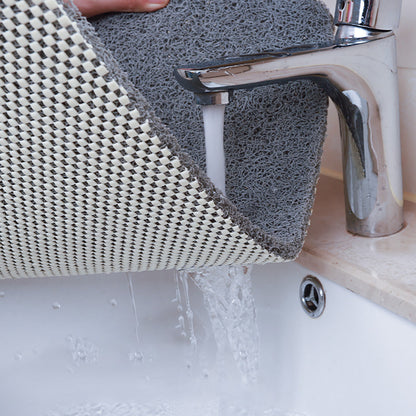 Bathroom Bath Mat Anti Slip Loofah Style Shower Floor Mat