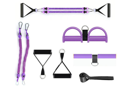 2 Tubes 4-in-1 Resistance Band Pedal Puller