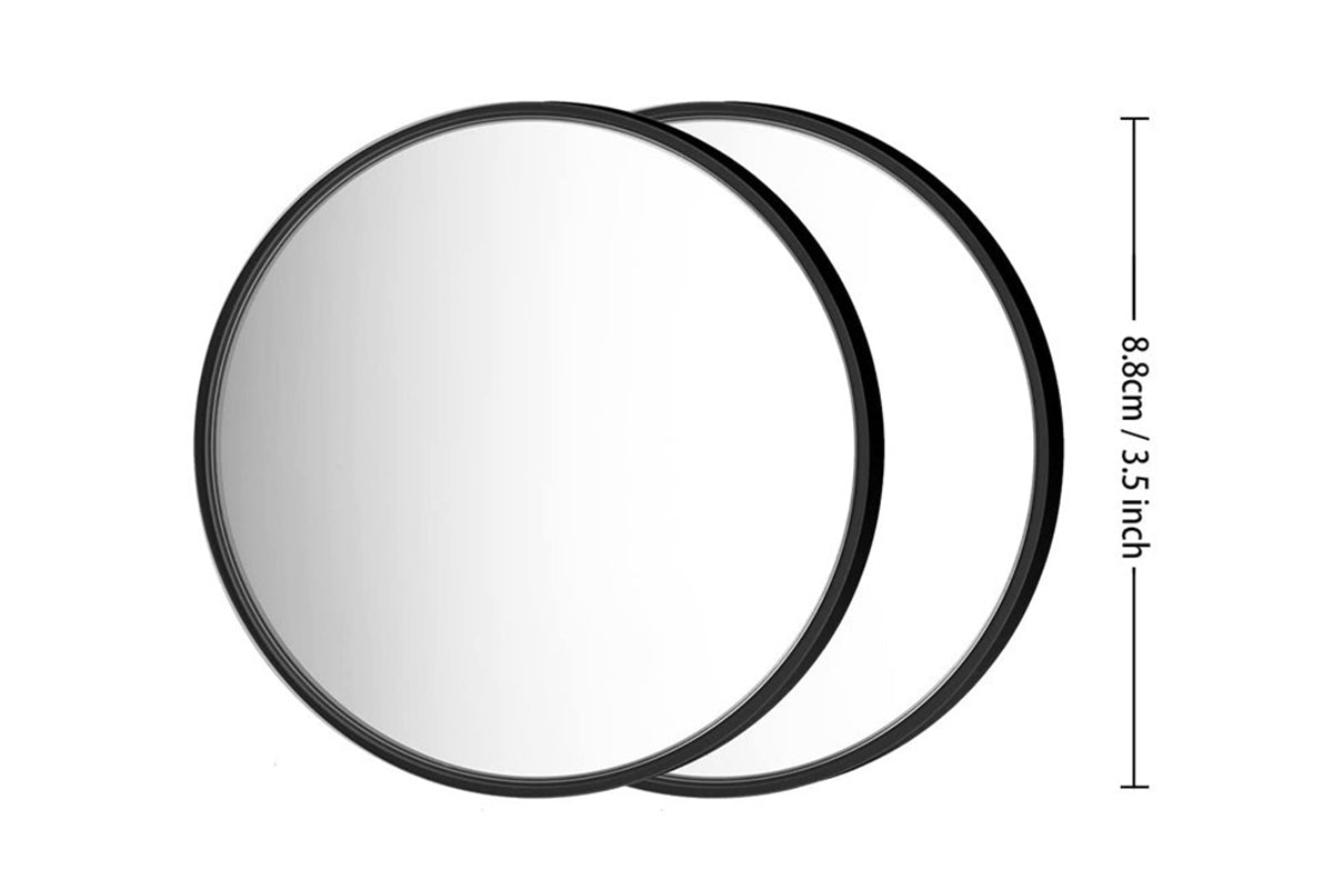 3Pcs Magnifying Mirror Set 10X 20X 30X Suction Cup Makeup Mirror for Travel