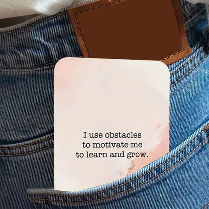 Badass Affirmation Cards Daily Motivational & Inspirational Deck for Women