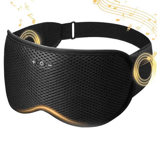 3D Contoured Wireless Sleep Mask with Bluetooth Headphones Sleeping Eye Mask