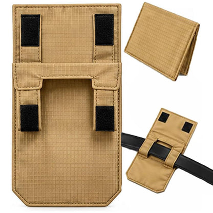 2 Pack 3 in 1 Hidden Belt Wallet Passport Pouch Travel Money Bag
