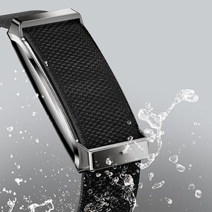 Screenless Fitness Tracker with 2 Straps Waterproof Smart Watch - Black