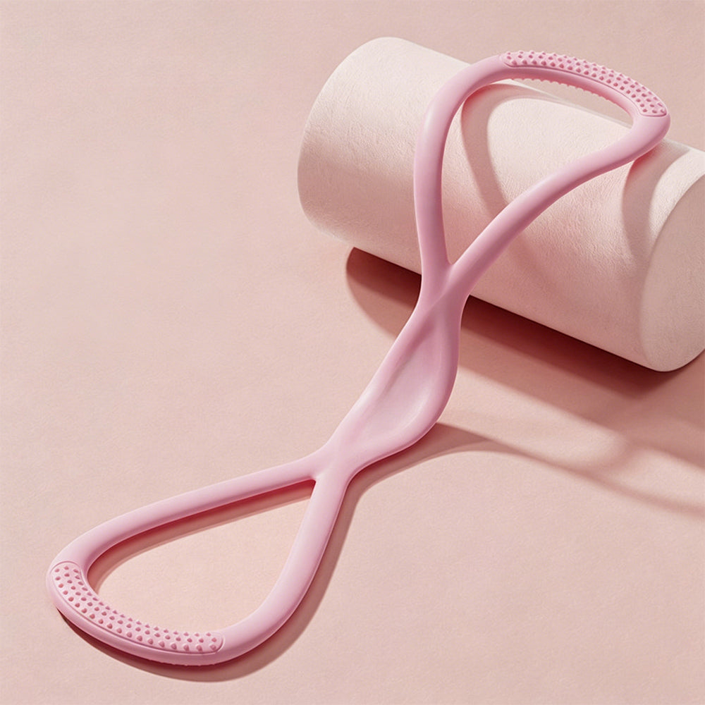 Figure 8 Resistance Band Yoga Stretch Band for Pilates Home Gym