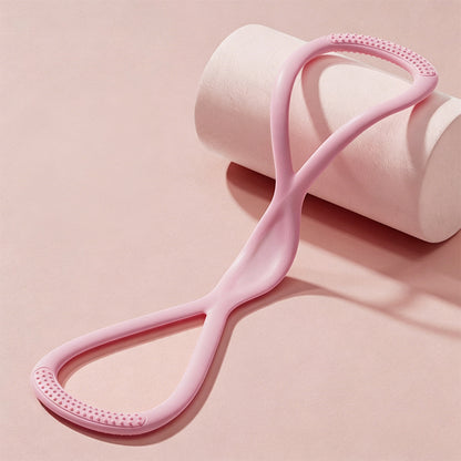 Figure 8 Resistance Band Yoga Stretch Band for Pilates Home Gym