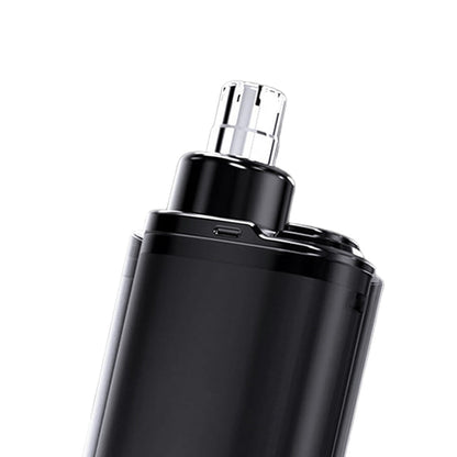 Portable Electric Nose Hair Trimmer Rechargeable Ear Nose Hair Trimmer for Men Women Black