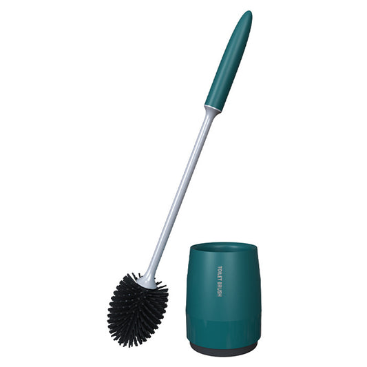 Toilet Brush with Quick Drying Holder-Green
