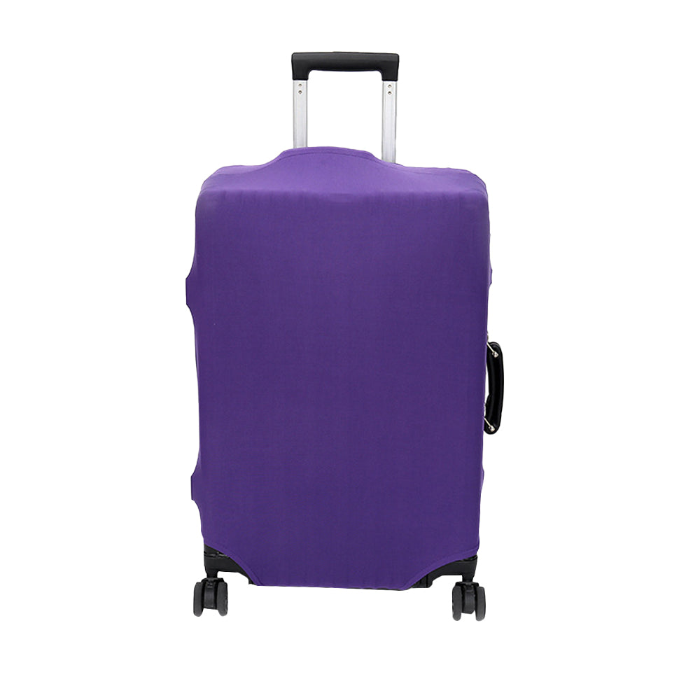 Elastic Luggage Suitcase Cover Travel Case Protector Anti Scratches Slipcover Purple
