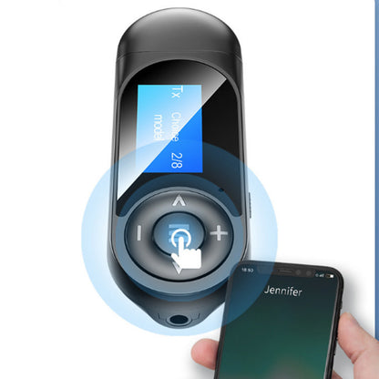 4-in-1 USB Bluetooth 5.0 Transmitter Receiver AUX 3.5mm Audio Adapter for TV Car PC