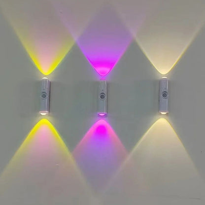 4 Pack RGB Motion Sensor Night Light