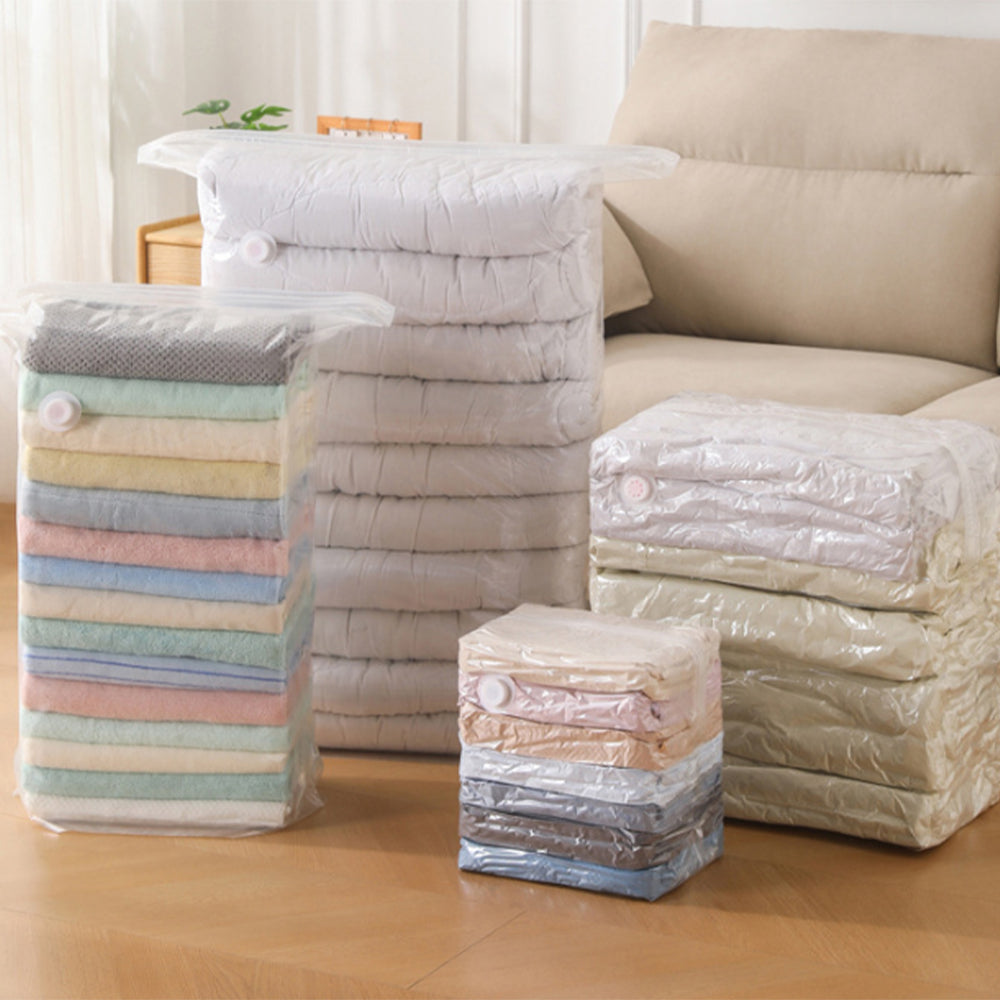 8 Pack 3D Vacuum Compression Storage Bags