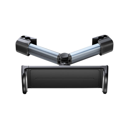360-Degree Rotating Tablet Phone Holder for Car Backseat Adjustable iPad Holder Mount Grey