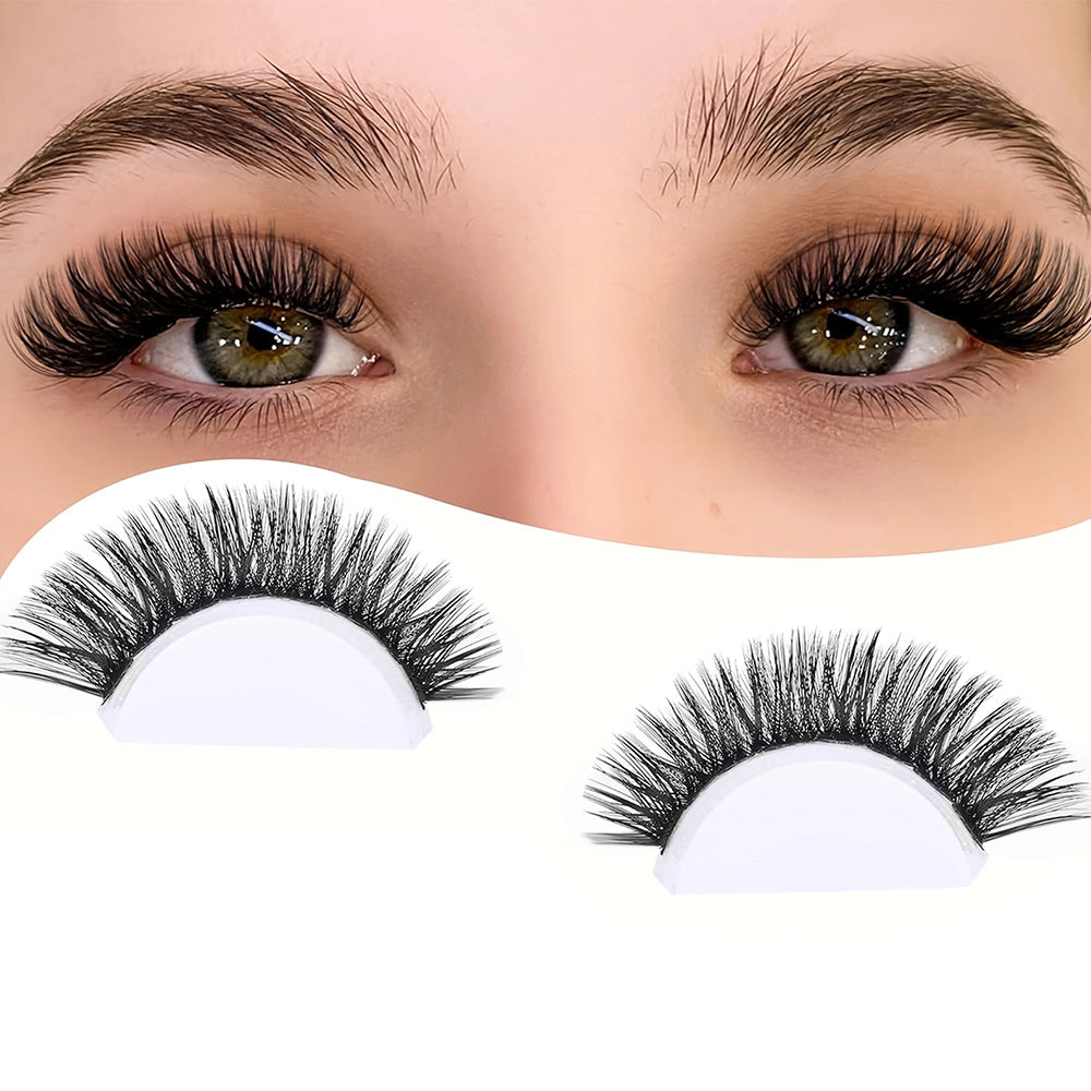 560Pcs Set Lash Clusters Wispy Fake Eyelash Extensions 8-16mm DIY Individual Lashes