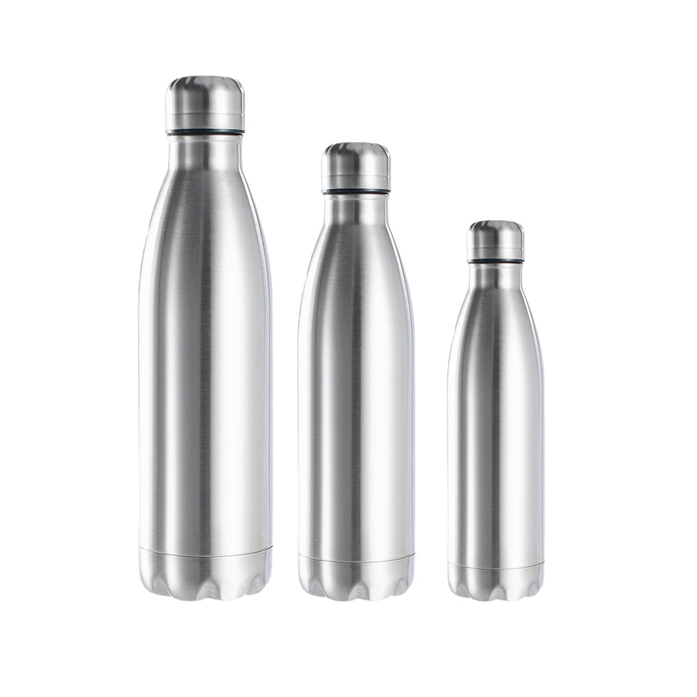Stainless Steel Single Layer Water Bottle Sports Drink Bottle