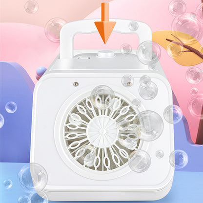 20 Hole Stage Bubble Machine for Parties - White