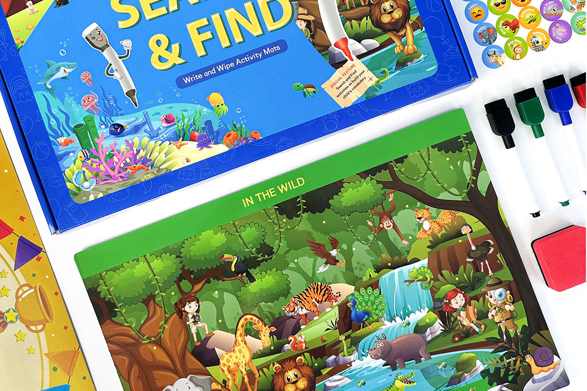 Preschool Learning Activities Search and Find Book Busy Book Activity Books Birthday Gifts