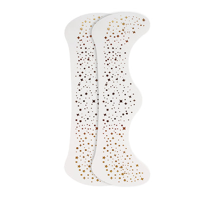 6 Piece Glitter Freckles Face Tattoo Gold Transfer Stickers