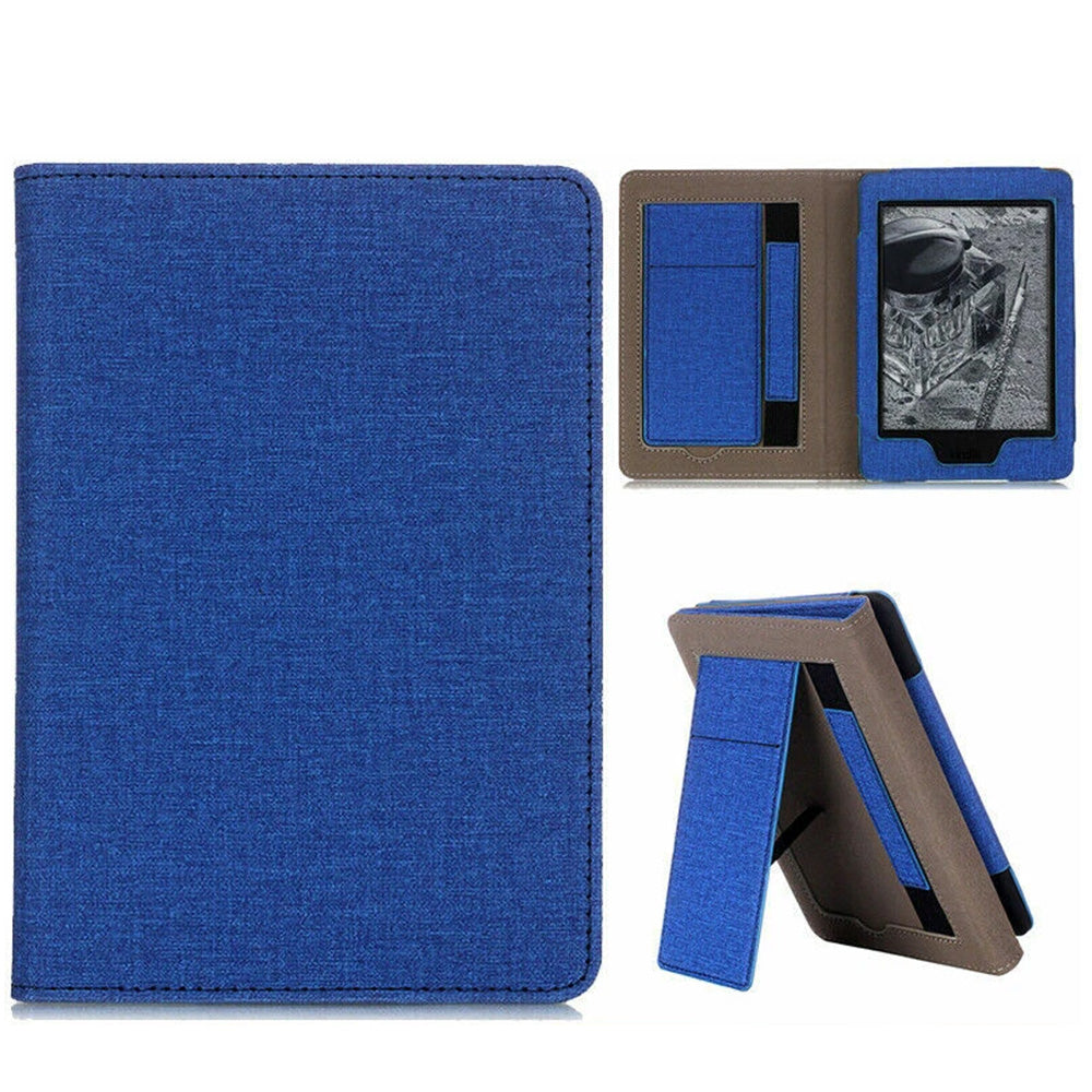 Protective Case with Stand for Kindle Paperwhite 12th Gen 2024 7 Inch-Dark Blue