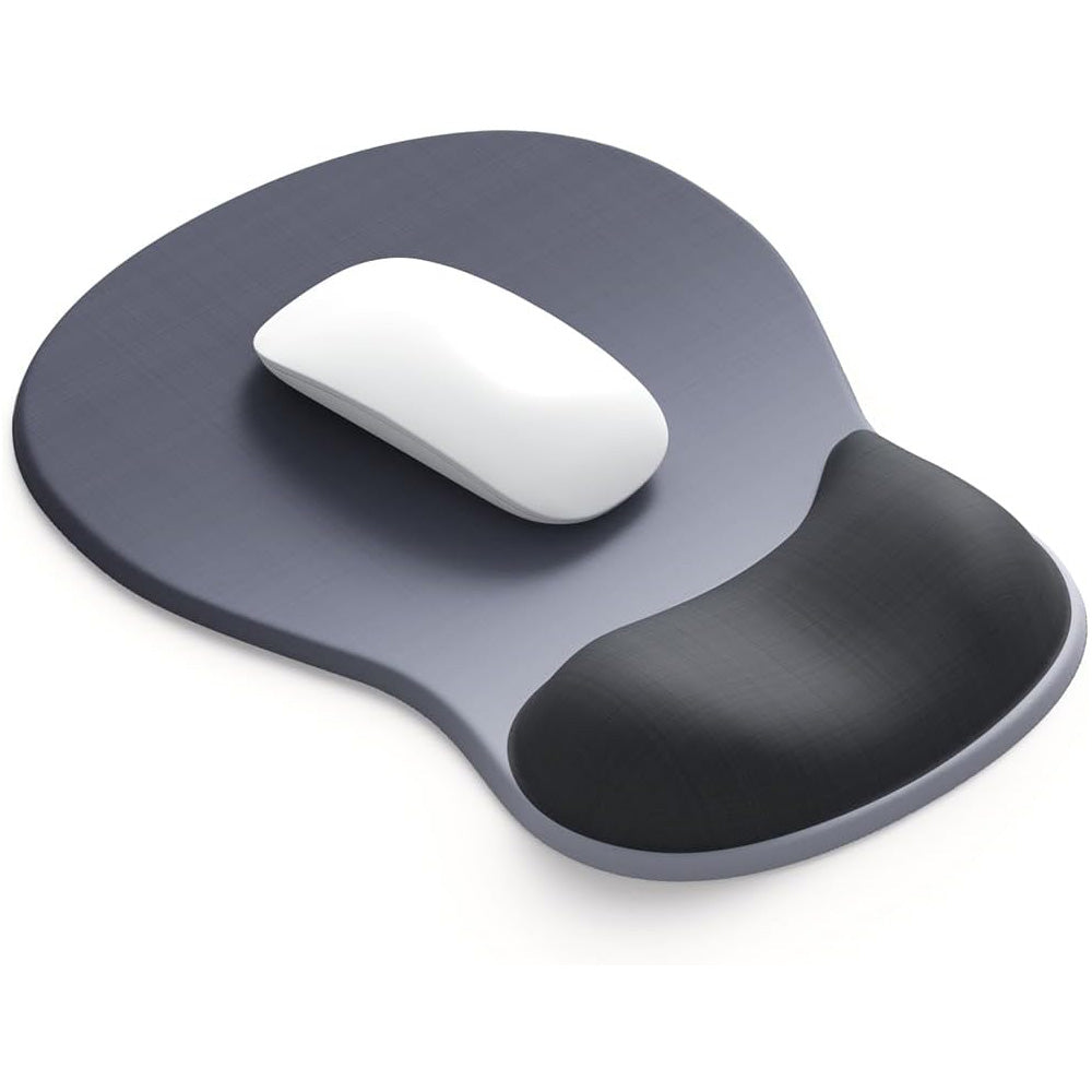 Gel Wrist Rest Mouse Pad Non-Slip Ergonomic Mouse Mat for Computer and Laptop Blue