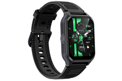 Smart Watch 1.83-Inch Fitness Watch with Heart Rate Sleep Monitor Blood Oxygen Female Physiological Reminders Activity Tracker-Black