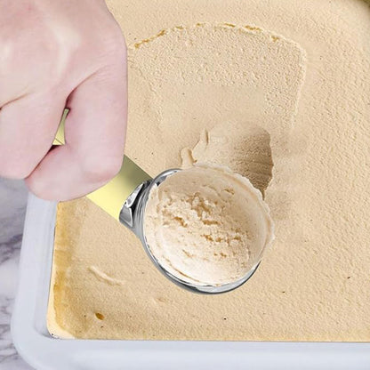 Heated Rechargeable Ice Cream Scoop with Stand Electric Warming Spoon