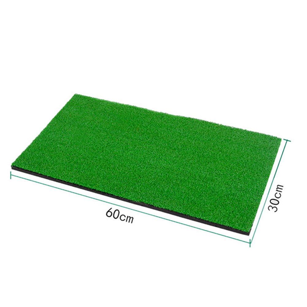 Golf Hitting Mat Portable Driving Range Practice Training Aid 60x30cm
