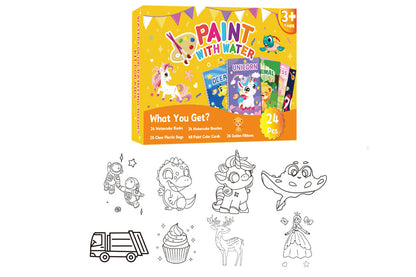 24 Water Coloring Books for Little Ones Party Favors Water Painting Books