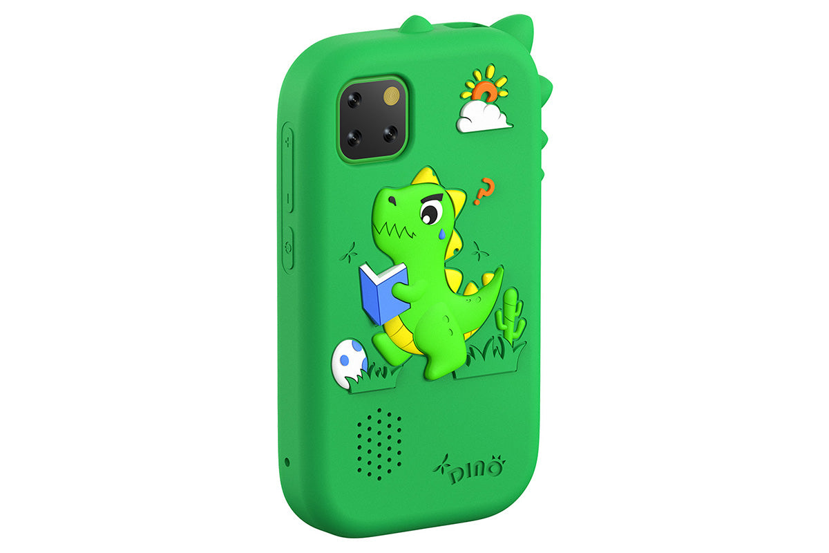 Little Ones Smart Phone with Dual Cameras and 32GB Card Christmas Birthday Gift for Aged 4 -Green