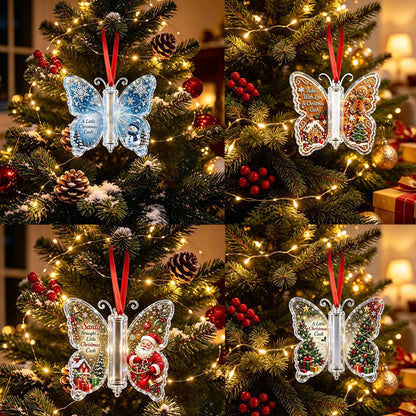 4 Piece Set Acrylic Christmas Cash Holder Ornament