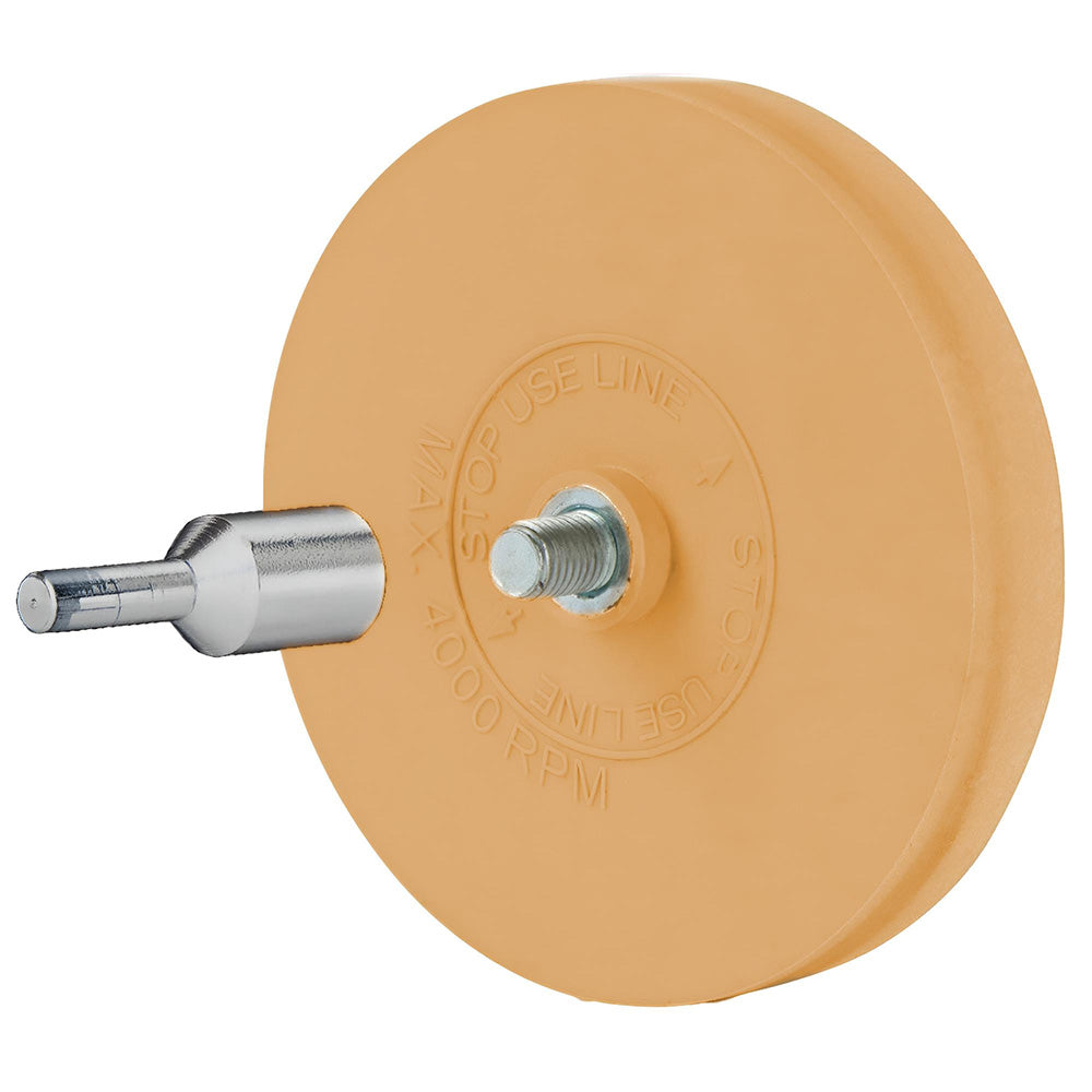 2 Pack Car Decal Remover Wheel for Drill 88mm