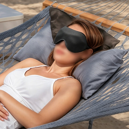 3D Full Blackout Sleep Mask -Black