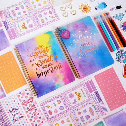 DIY Journal Kit for Girls Scrapbook Diary Supplies Art Crafts Set