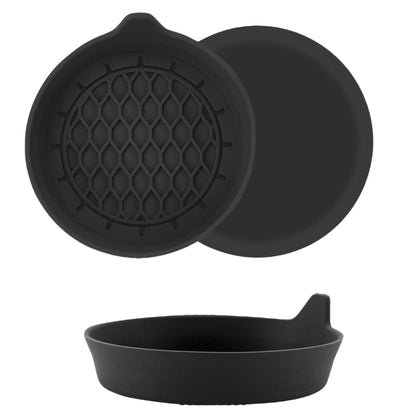 4PCS Universal Car Auto Cup Holder Anti Slip Insert Coaster Car Accessories-Black