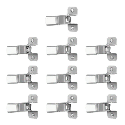 10 Pack Wall Mount Spring Grip Broom Tool Holder Storage Rack
