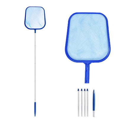 Pool Skimmer Net with 5 Pole Sections for Pools Spas & Hot Tubs