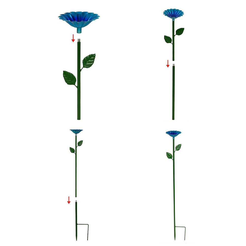 4PCS Bee Watering Station Metal Bee Water Feeder Colorful Bee Bath Bowl For Outdoor