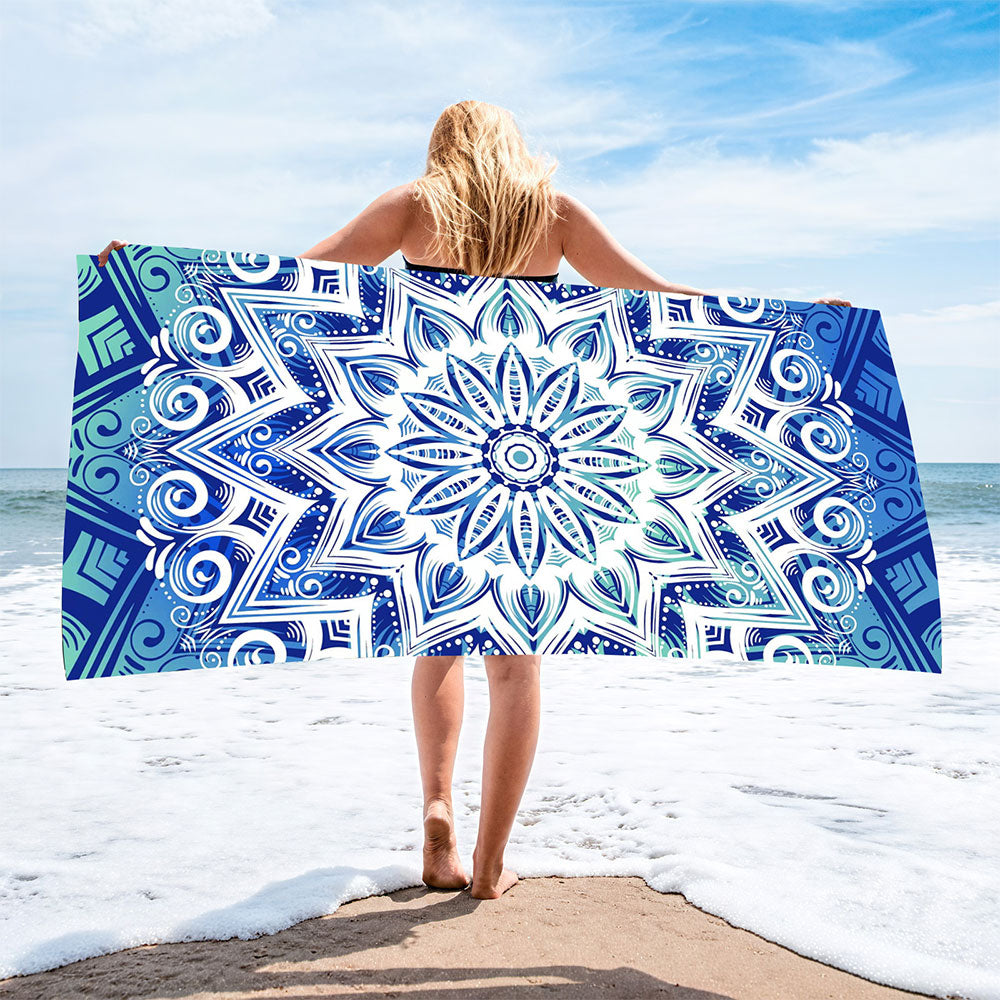 40x70CM Microfiber Beach Towel Quick Absorbent Swim Towel Style 1