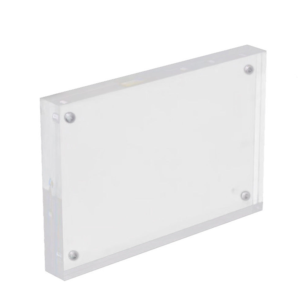 Acrylic Photo Frame Double Sided Clear Picture Frame L