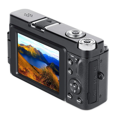 4K Digital Camera 48MP with Flip Screen 16X Zoom & 32GB TF Card