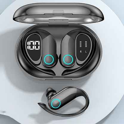 5.3 Bluetooth Wireless Over Hook Headphone Earbuds HiFi Sports Earphone