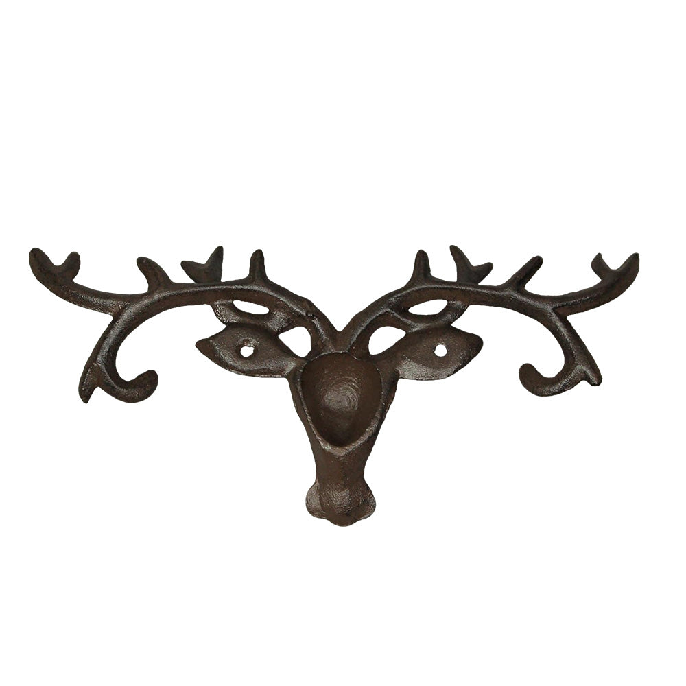 Cast Iron Animal Wall Hook for Coats Hats Keys