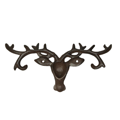 Cast Iron Animal Wall Hook for Coats Hats Keys